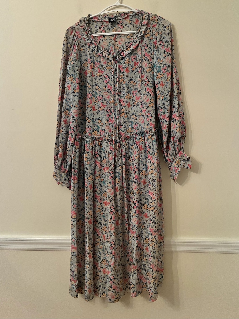 Ungaro Silk Butterfly dress